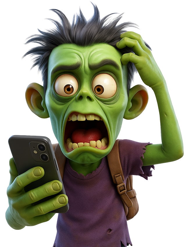 zombie iphone 1